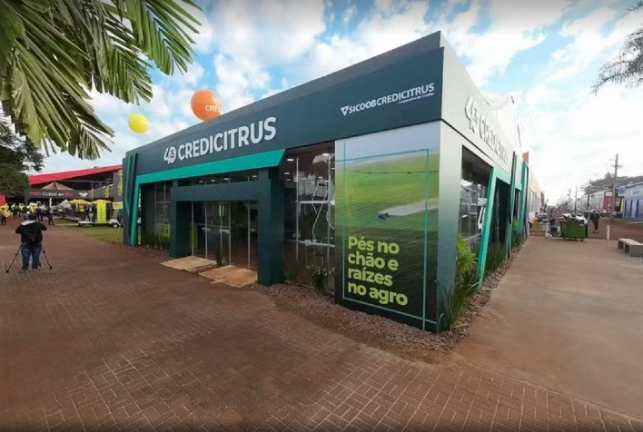 Credicitrus apresenta soluções financeiras inovadoras na Agrishow 2025