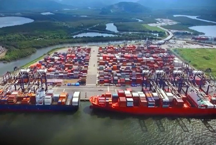 Expansão do Porto de Santos impulsiona o comércio exterior brasileiro, afirma especialista