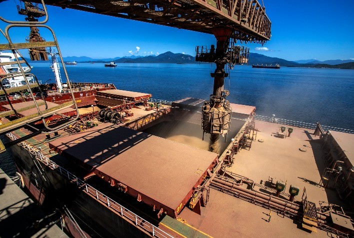 Exportações brasileiras de soja em grão devem atingir quase 15 milhões de toneladas em junho, aponta Anec