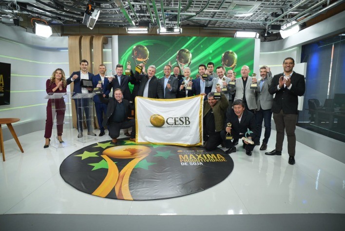 CESB revela campeões da máxima produtividade de soja 2024/2025 com mais de 135 sacas por hectare