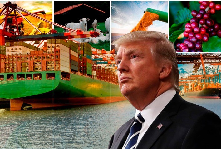 Setores calculam prejuízos e pedem medidas após tarifaço dos EUA sobre produtos brasileiros