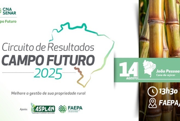Circuito em João Pessoa discute custos e rentabilidade da safra de cana-de-açúcar