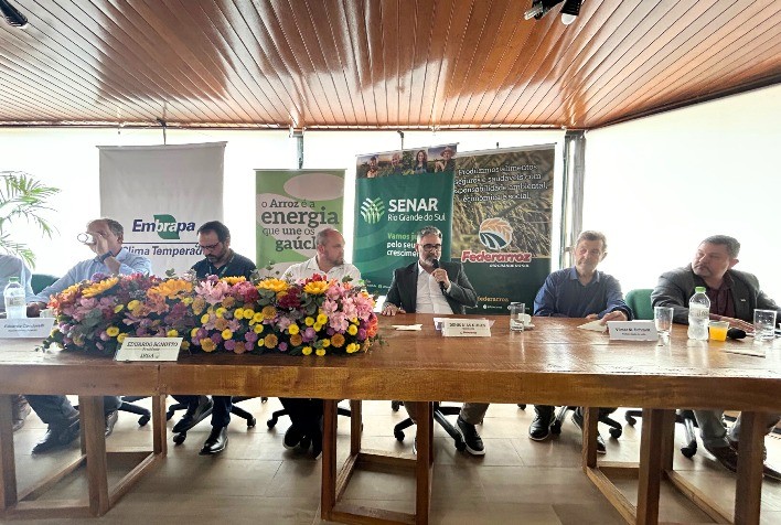 Federarroz anuncia Abertura Oficial da Colheita do Arroz 2026 durante a Expointer