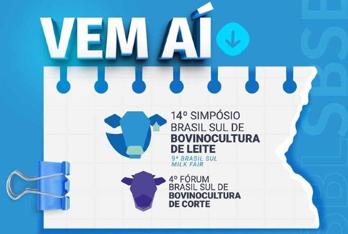 Chapecó recebe 14º Simpósio Brasil Sul de Bovinocultura de Leite em outubro