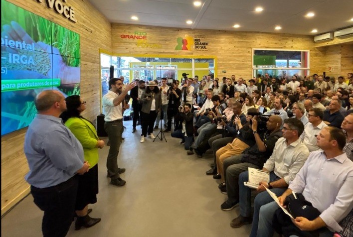 RS lança edital inédito de R$ 6 milhões para incentivar práticas sustentáveis na produção de arroz