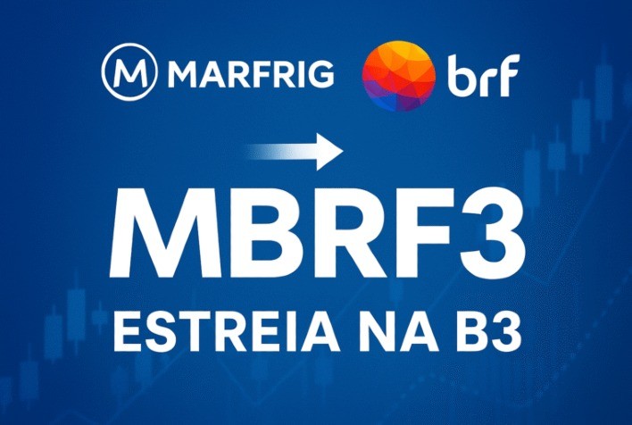 MBRF estreia na B3 e apresenta nova estrutura organizacional após fusão entre Marfrig e BRF