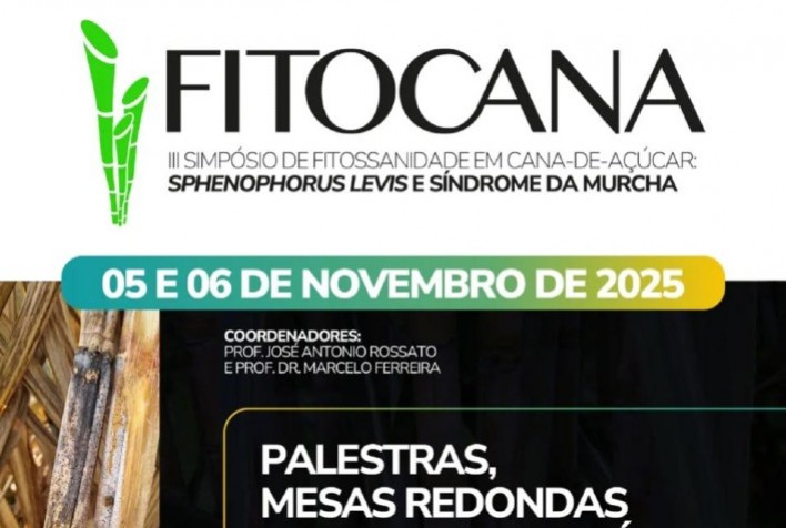 III Fitocana reúne especialistas para debater avanços e desafios na fitossanidade da cana-de-açúcar