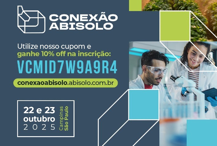 Lodo de esgoto como fertilizante será tema de palestra no Conexão Abisolo 2025