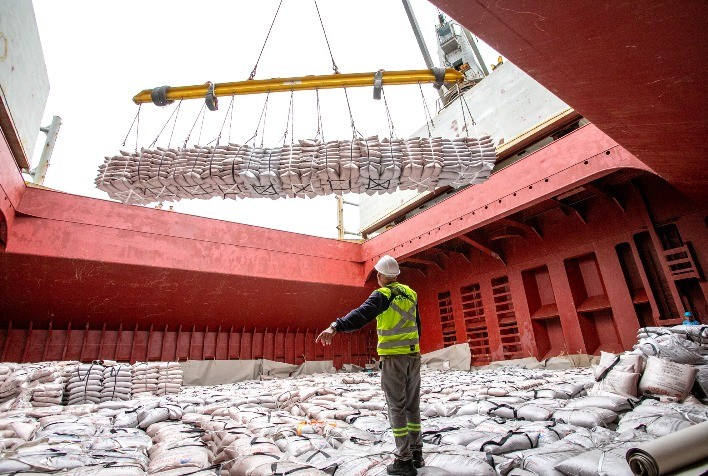 Exportações de açúcar somam 3,4 milhões de toneladas e movimentam portos brasileiros