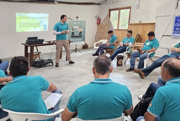 Capacitação do Pró-Mudas reúne profissionais de quatro estados em Santa Catarina