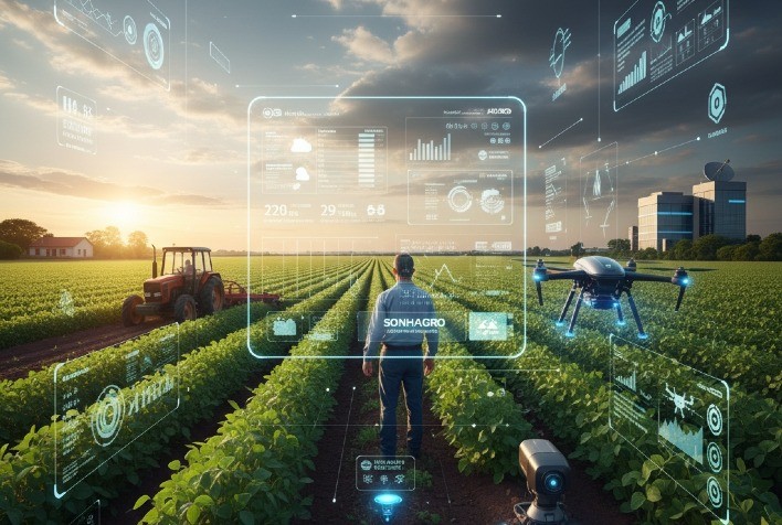 Agricultura digital impulsiona eficiência e rentabilidade no agronegócio brasileiro