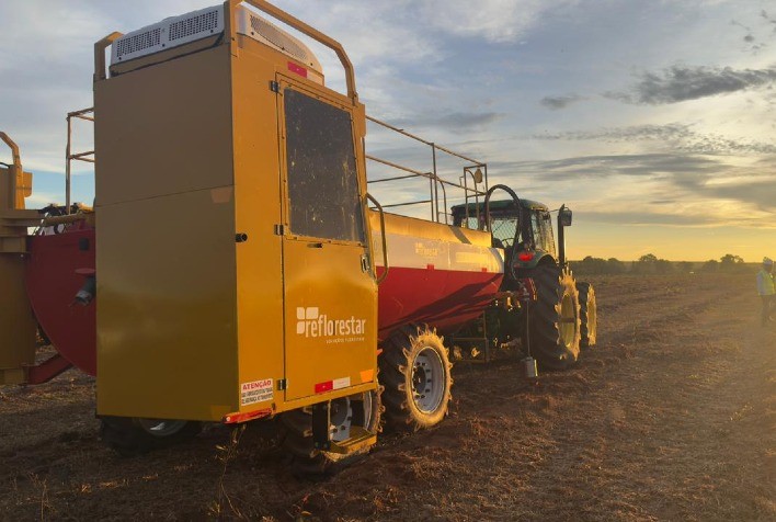 Reflorestar inaugura módulos de irrigação 100% mecanizados e moderniza silvicultura no Brasil