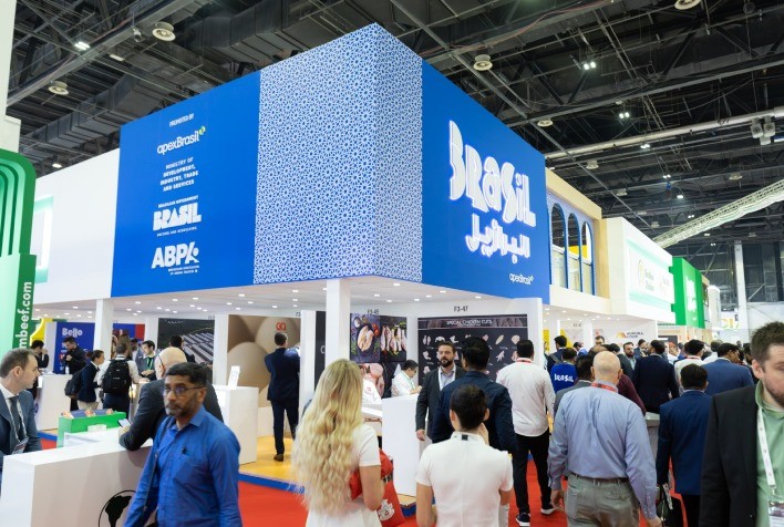 Brasil Fortalece Exportações de Proteína Animal com Presença na Gulfood 2026, em Dubai