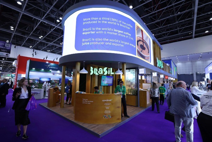 Brasil leva recorde de 186 empresas à Gulfood 2026 e mira mais de US$ 3,5 bilhões em negócios