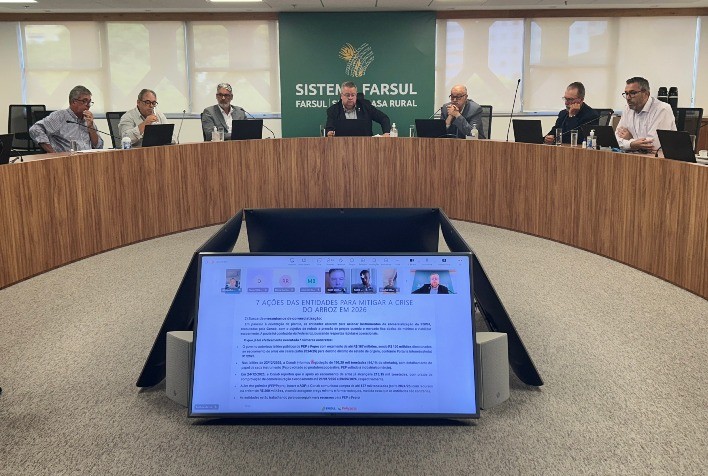 Entidades gaúchas articulam medidas para enfrentar crise do arroz e aumentar competitividade da cadeia