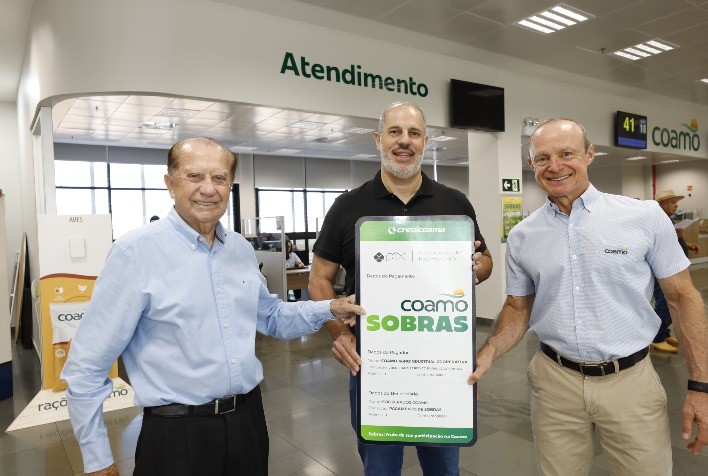 Coamo distribui mais de R$ 716 milhões em sobras aos cooperados em três estados