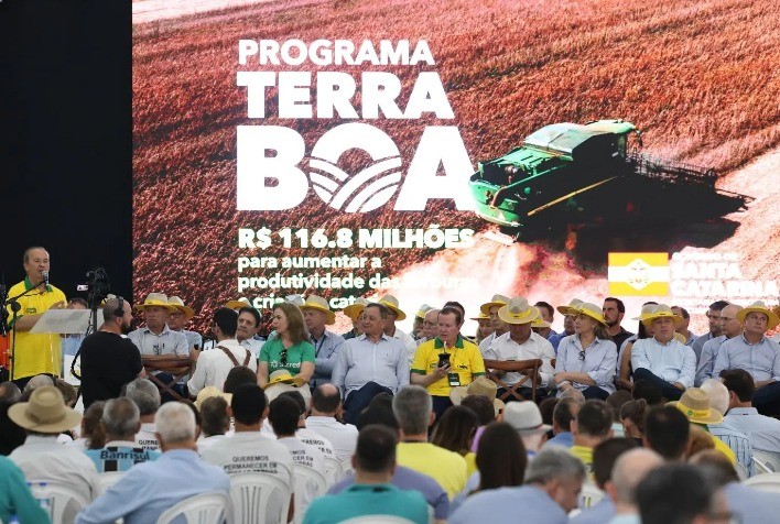 Santa Catarina amplia investimento no Programa Terra Boa 2026 com aporte de R$ 137,8 milhões