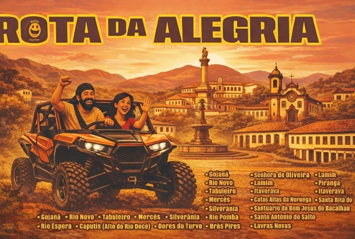 “Rota da Alegria” estreia em março e promete consolidar Minas Gerais como destino nacional do off-road