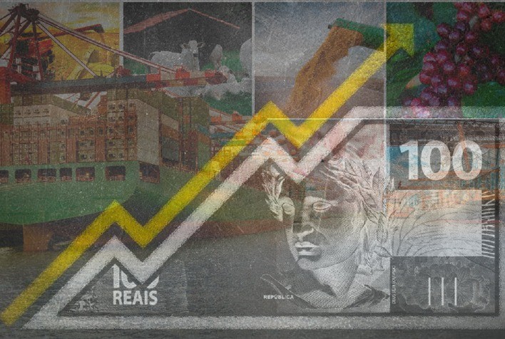 PIB do Brasil Cresce 2,3% em 2025 e Agropecuária é o Motor do Desenvolvimento Econômico