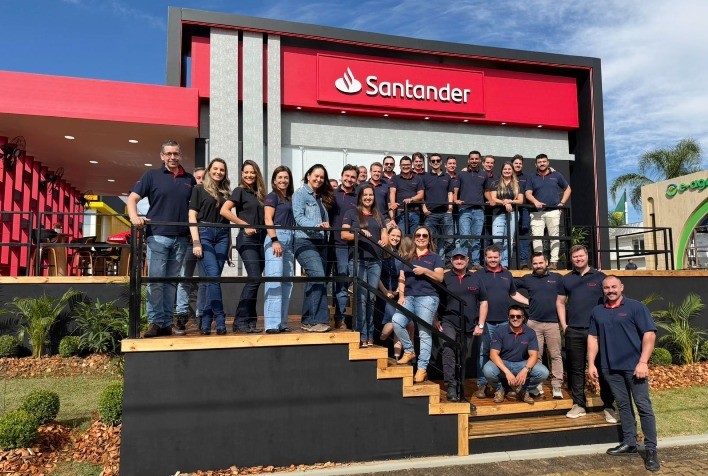 Santander aposta em consultoria personalizada para impulsionar agro gaúcho na Expodireto Cotrijal