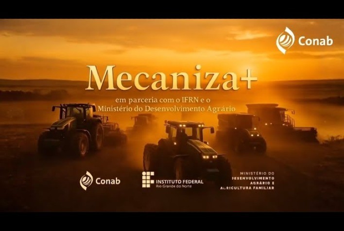 Conab fortalece Mecaniza+ para ampliar mecanização e produtividade na agricultura familiar