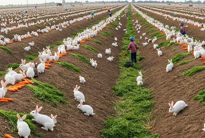 Paraná mantém 3º maior rebanho de coelhos do Brasil e amplia produção agropecuária em 2024