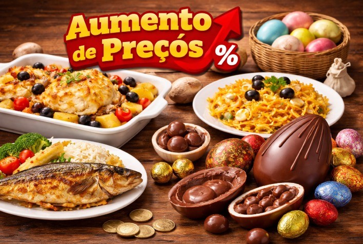 Páscoa 2026: ovos de chocolate sobem 27% e pressionam consumo, enquanto barras e bombons têm alívio nos preços