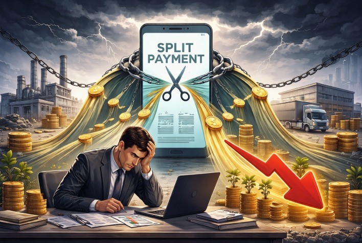 Split payment preocupa setor produtivo: risco de impacto no capital de giro em 2027