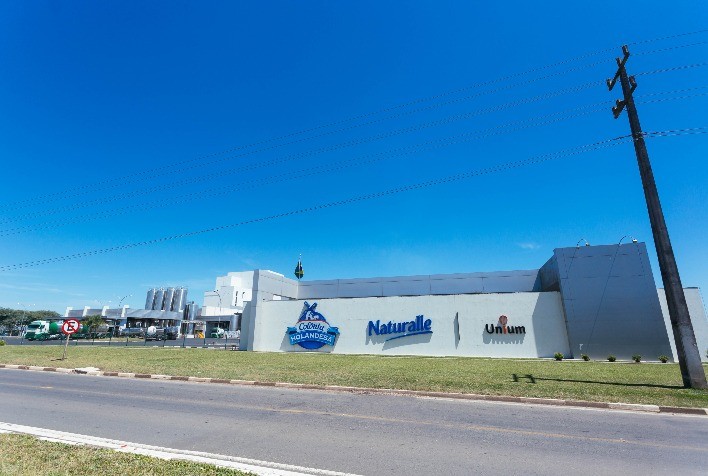 Unium se mantém entre as três maiores indústrias de lácteos do Brasil e reforça crescimento sustentável