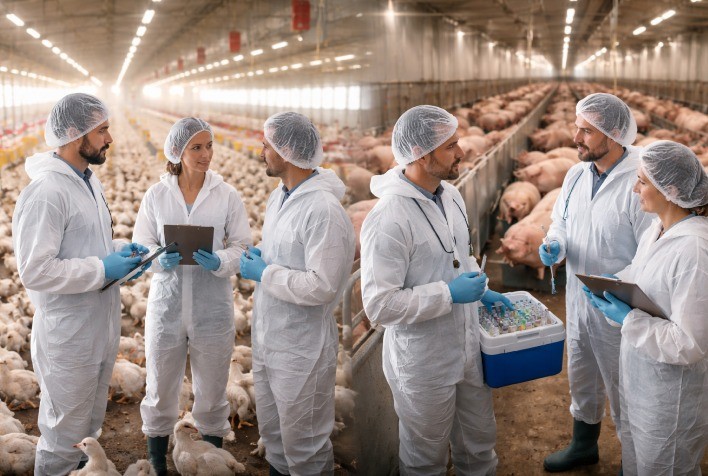 FACTA Conecta debate vacinação segura em aves e suínos diante de cenários sanitários complexos