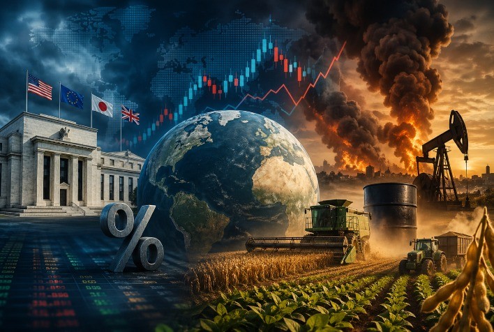 Semana decisiva para juros globais pressiona mercados e eleva incertezas para o agronegócio