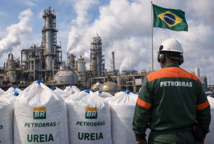Petrobras retoma produção de ureia no Paraná e reforça estratégia para reduzir dependência externa de fertilizantes