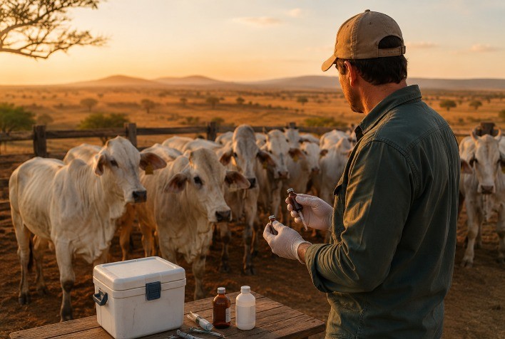 Planejamento sanitário antes da seca reduz perdas e protege produtividade da pecuária