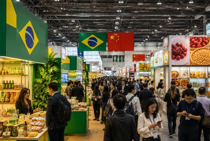 ApexBrasil amplia ofensiva comercial na China e leva número recorde de empresas brasileiras à SIAL China 2026