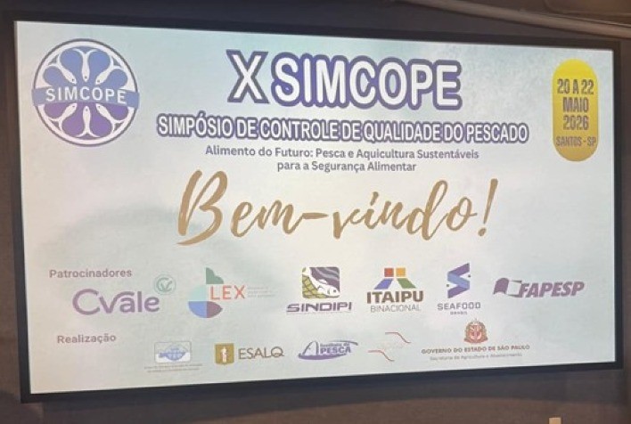 X SIMCOPE reforça controle de qualidade do pescado e debate inovação, segurança alimentar e sustentabilidade em Santos