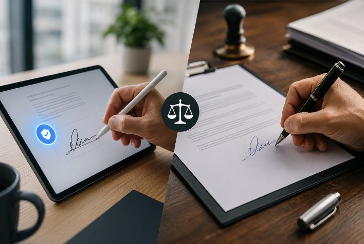 Assinaturas Digitais vs Assinaturas Impressas: Qual É Mais Prática Hoje?
