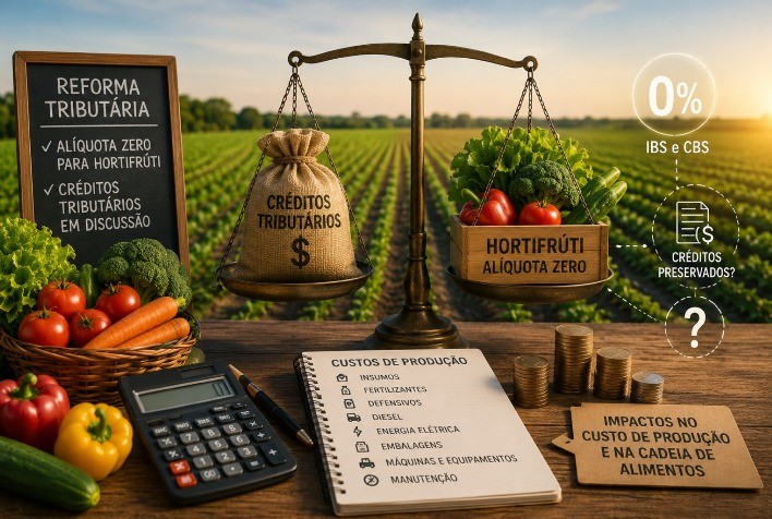 Reforma Tributária no agro: disputa sobre créditos pode elevar custos de produtores rurais no Brasil