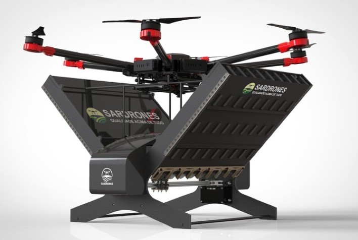 Drones reduzem uso de inseticidas na cana-de-açúcar com tecnologia de controle biológico apoiada pela Embrapii