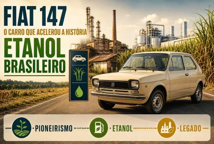 FIAT 147: um carro que ajudou a acelerar a história do etanol brasileiro