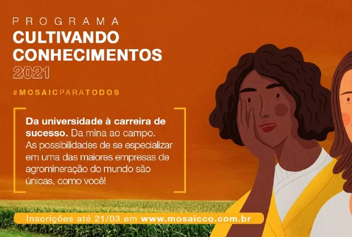 Mosaic Fertilizantes abre inscrições para Programa Cultivando Conhecimentos