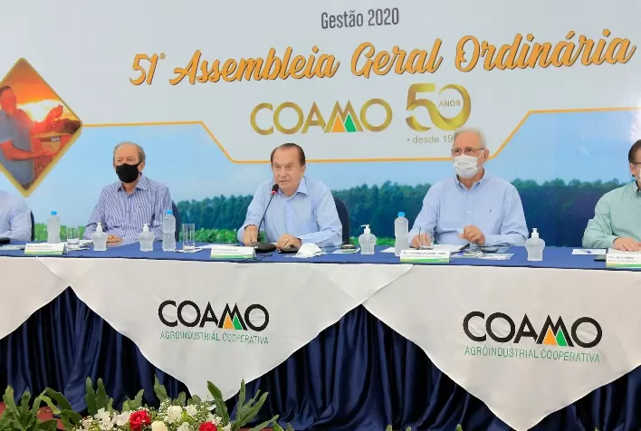 Coamo registra receita global de R$ 20 bilhões