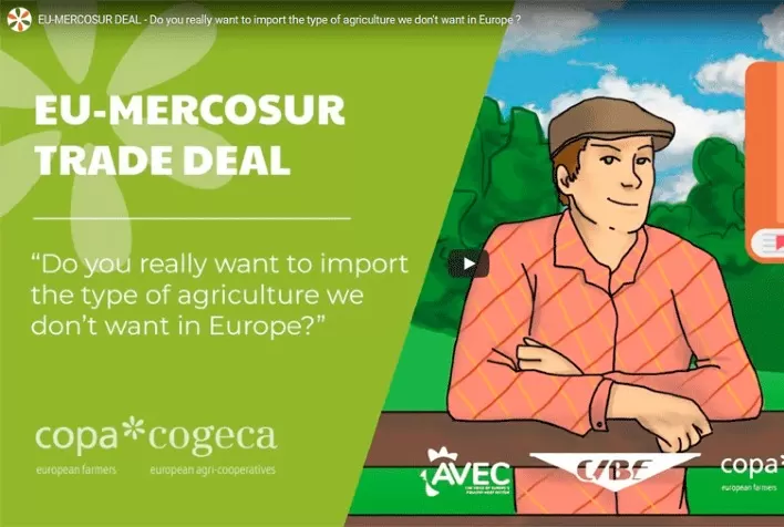 Agricultura da UE se manifesta contra acordo com Mercosul e usa até frango como razão