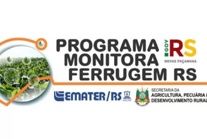 Programa de monitoramento da ferrugem asiática auxilia no manejo da cultura da soja
