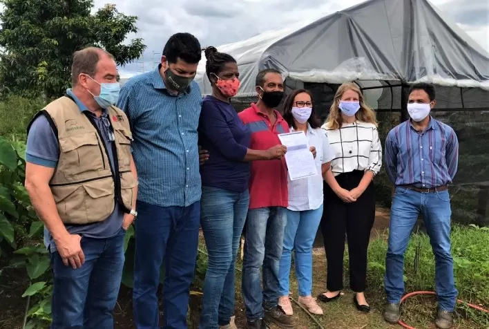 Emater-MG emite primeira DAP para agricultor urbano em BH