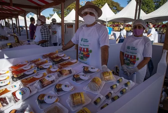 Feira segura atende mais de 56 mil consumidores de 10 Estados