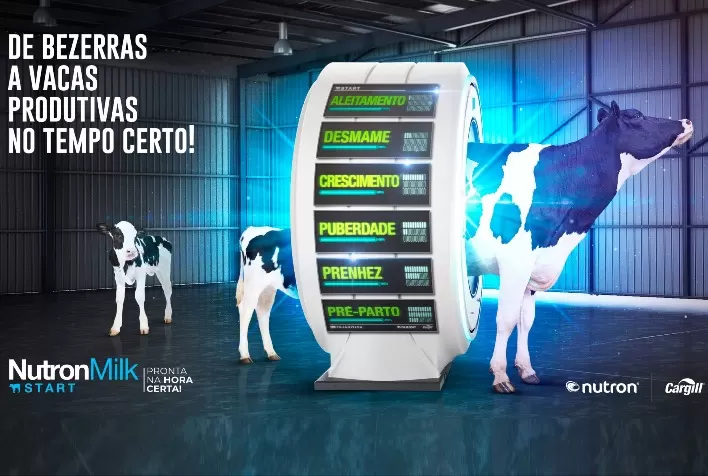 Cargill Nutrição Animal lança o programa NutronMilk Start