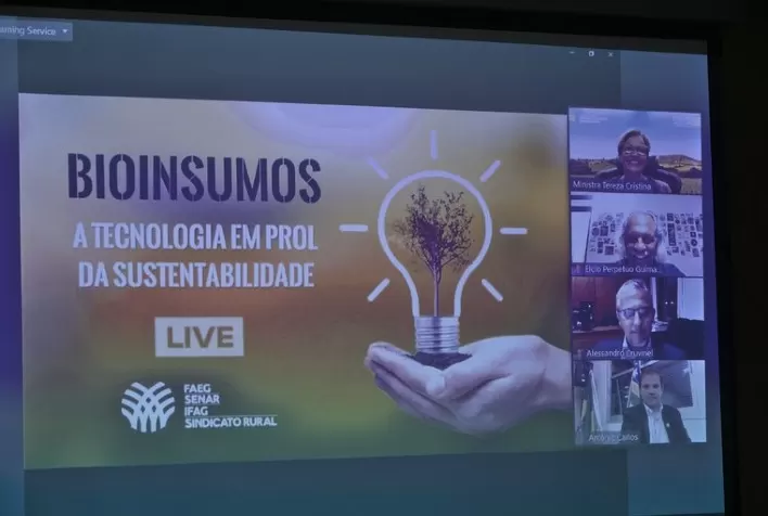 Estados podem ajudar a promover a produção e o uso de bioinsumos no país, diz ministra