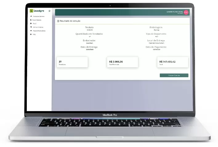Startup cria única plataforma online de comercialização de fertilizantes em tempo real do país