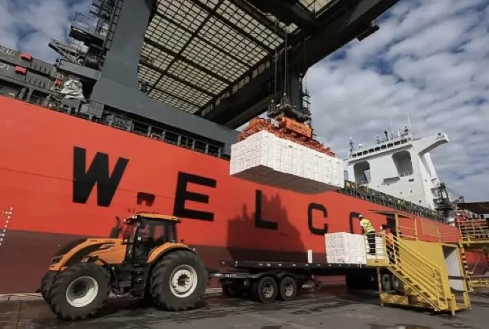 Pöyry participa de projeto da Portocel que instalou o primeiro spreader automático de alta capacidade para movimentação de celulose