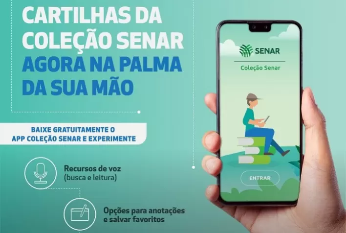 Senar lança aplicativo para acesso a mais de 170 cartilhas digitais do meio rural